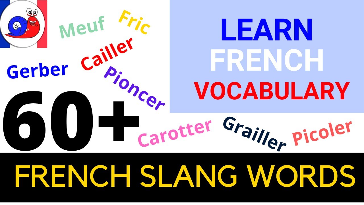 French Slang Words With Meaning [Increase your vocabulary] YouTube