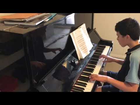 Aramo plays “Invention 8” by J. S. Bach