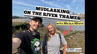 Mudlarking the River Thames with Nicola White - and the story of my special gold and diamond ring!