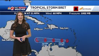 Tracking the Tropics update noon Friday: Bret, Cindy