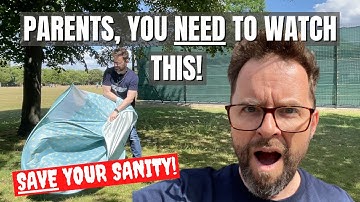 HOW TO FOLD UP A POP-UP BEACH TENT - 2025 | 3 EASY STEPS!