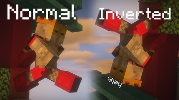 Minecraft but My Mouse is Inverted