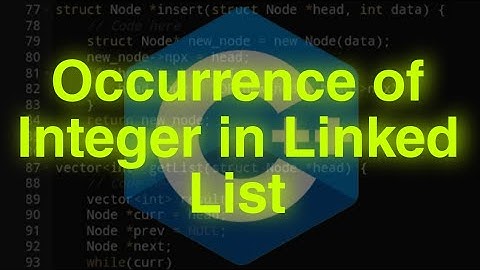 POTD - 26/10/2024 | Occurence of an integer in a Linked List | Problem of the Day | GeeksforGeeks