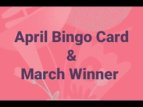 April Yarn Bingo