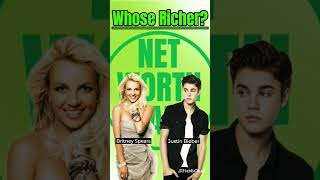 Whose Richer? Britney Spears vs Justin Bieber