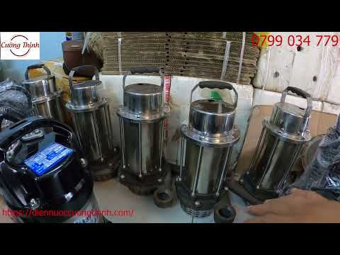 Video Máy bơm chìm sử dụng cánh áp đẩy xa 400-500m giá sỉ lẻ... - youtube