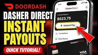 How to subscribe with DoorDash Dasher Direct for instant payouts - Quick Tutorial