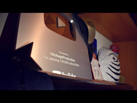 YouTube 100k Subscribers Creator Award for a Weeb Anime Fan Ninja
