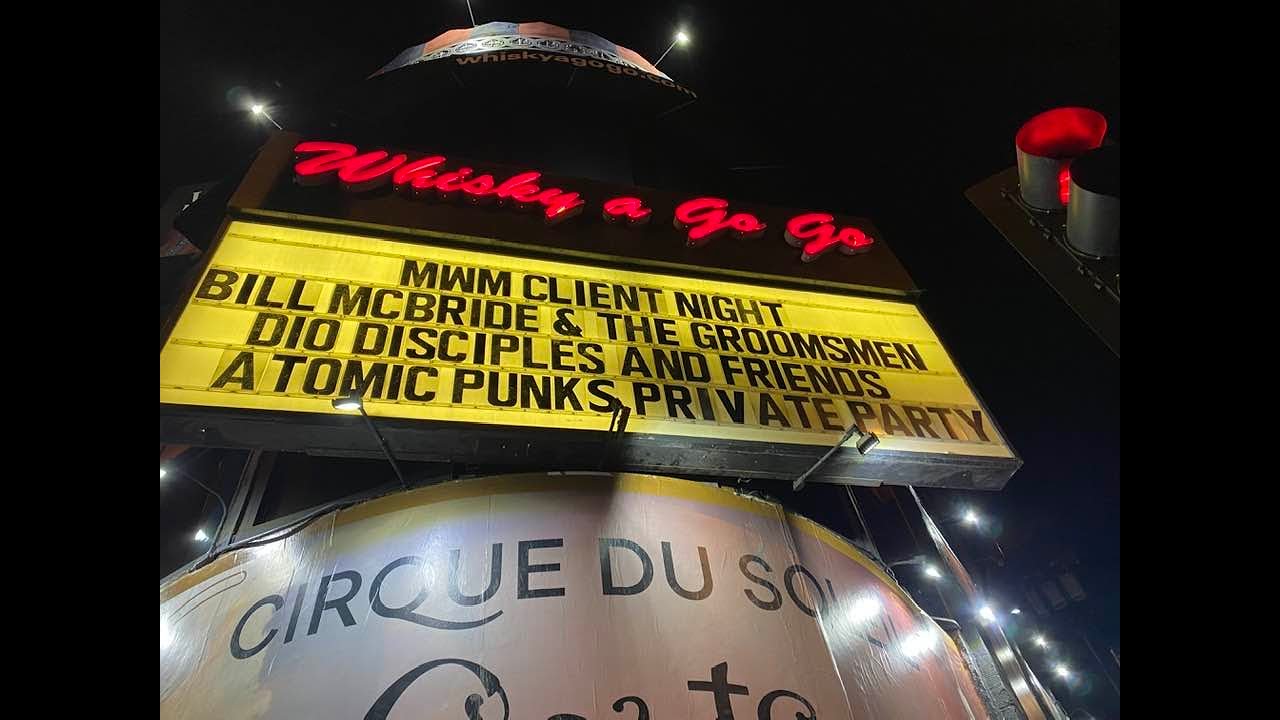 Bill McBride and the Groomsmen; WhiskyaGoGo 2/4/2023 YouTube