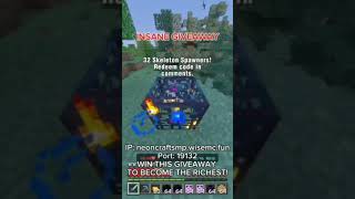 JOIN THIS JAVA + BEDROCK SERVER #minecraft #minecraftserver