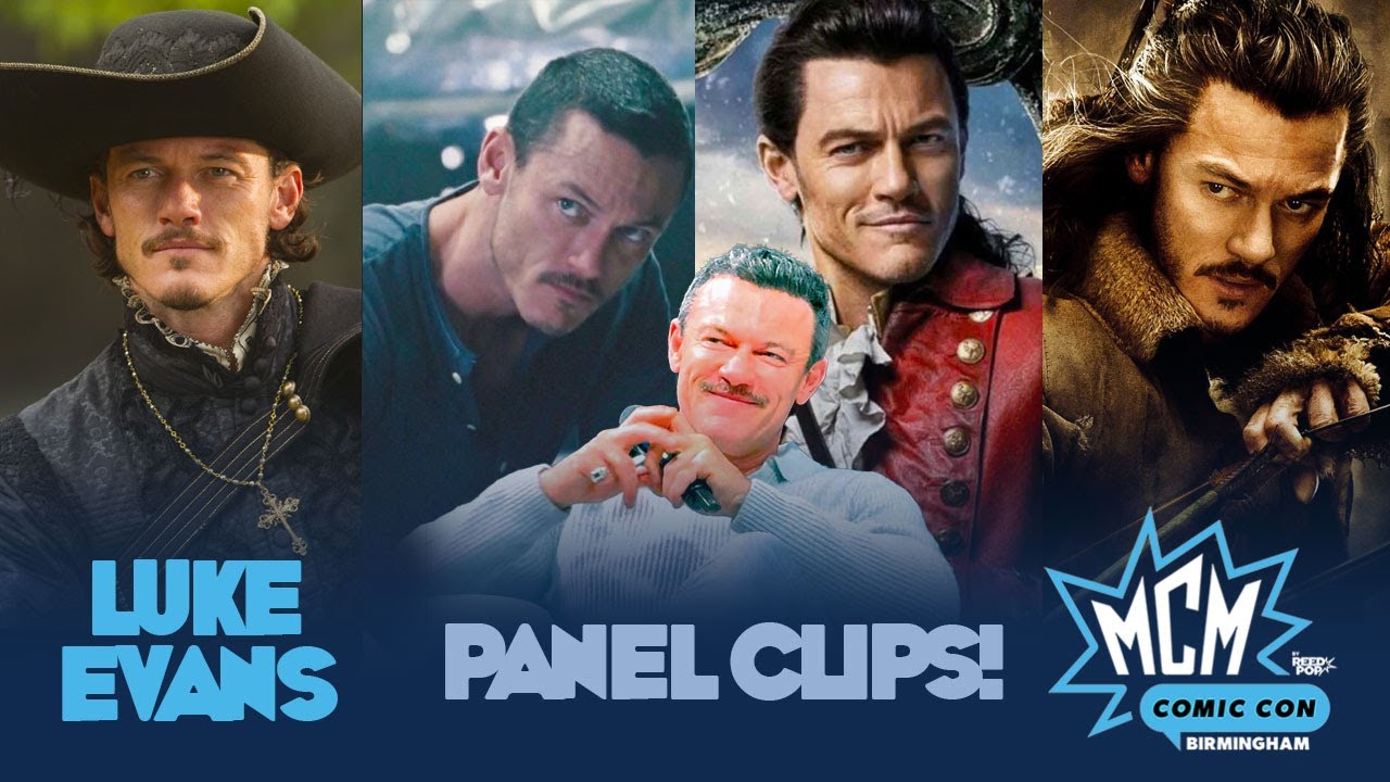Luke Evans Panel Clips From MCM Comic Con