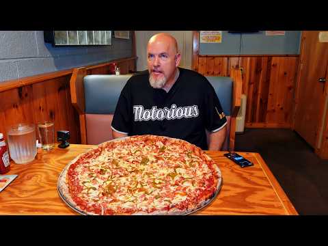 I Tried Eating A 13 Pound Pizza - Did I Win?