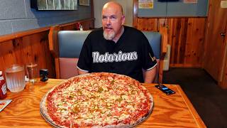 I Tried Eating A 13 Pound Pizza - Did I Win?