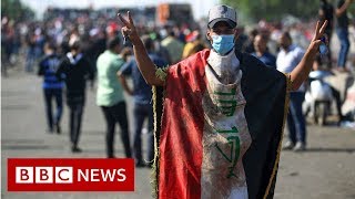 Iraq protests: 40 dead as mass unrest descends into violence - BBC News