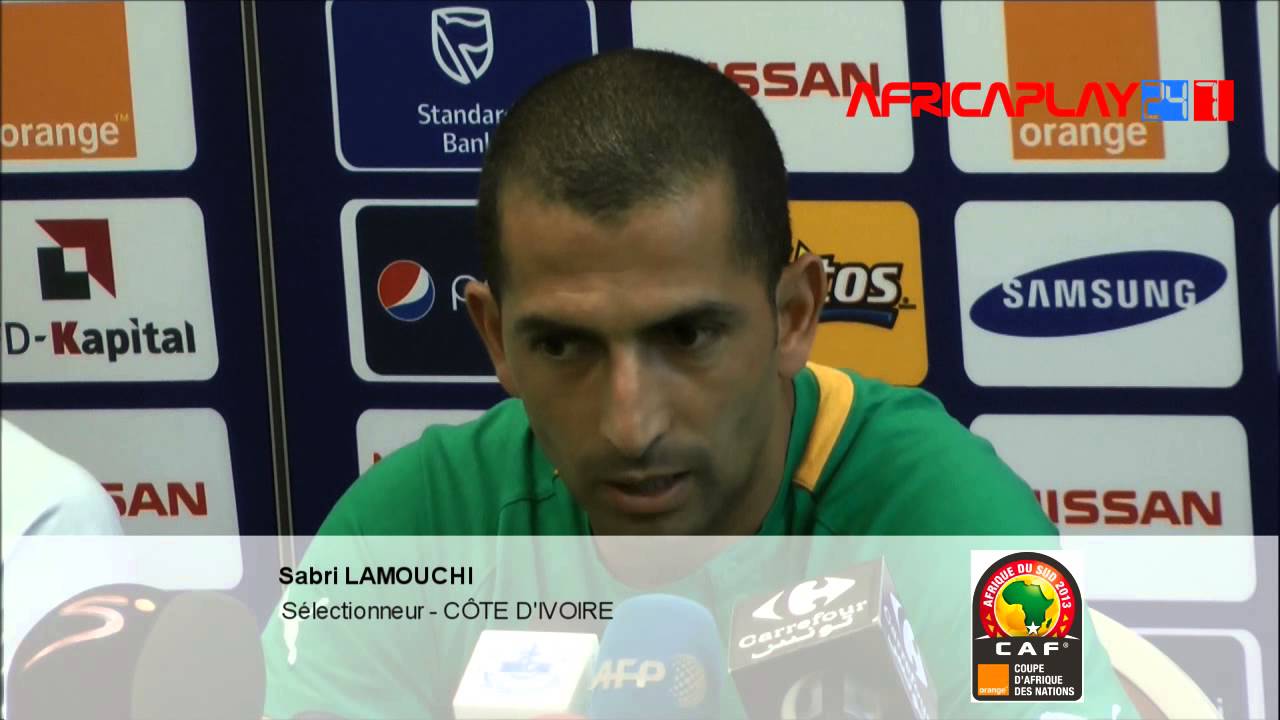 Sabri Lamouchi:"Mes origines tunisiennes ne m'influenceront pas".wmv