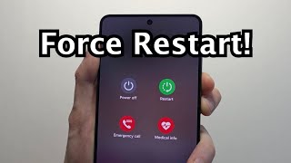 Samsung Galaxy S26: How to Force Restart!
