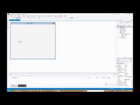 C# Windows Forms Application Tutorial Part 1 - Hello World