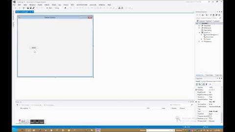 C# Windows Forms Application Tutorial Part 1 - Hello World