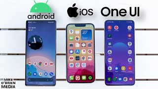 The Very Best Smartphone (iOS vs ONE UI vs Pixel Android)  In Depth Comparison