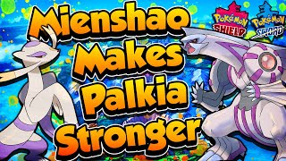 Mienshao Makes Palkia 10 Times Better! - Pokémon Sword and Shield Competitive Ranked Double Battles