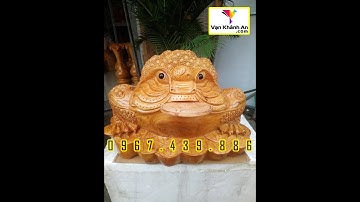 Tượng cóc gỗ đẹp 🌳 Đồ Gỗ Mỹ Nghệ 🌳 Tượng Gỗ Phong Thủy 🌳 Thế Giới Đồ Gỗ Phong Thủy Tài Lộc