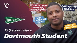 15 Questions with a Dartmouth Student