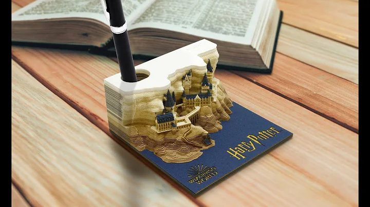 Harry Potter Memo Pad Reveals Hogwarts Castle