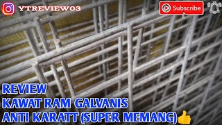kawat ram | ram kawat galvanis | wiremesh panel galvanis SUPER DUPER MANTAPPP👍