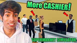 I HIRED One More CASHIER in Our Supermarket - Supermarket Simulator [#7]