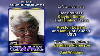 Vera Paul long  1