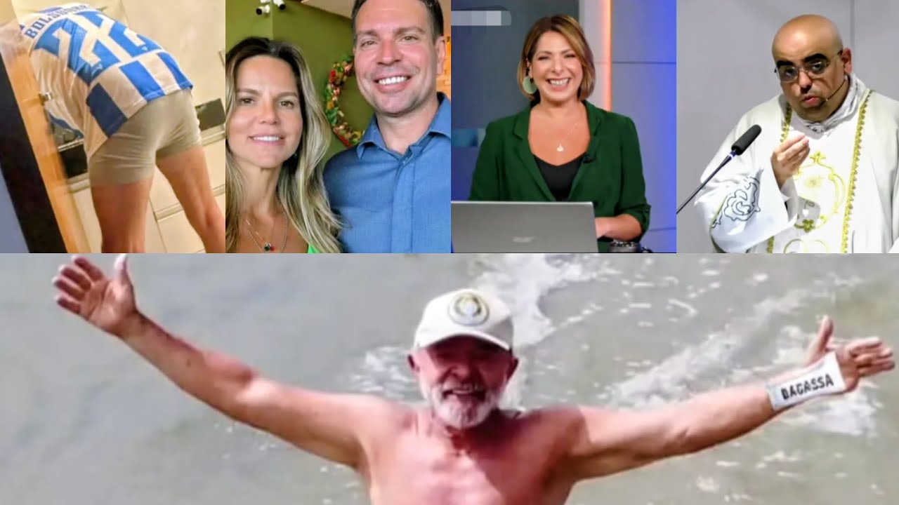 Com inveja de Lula, Carluxo posta Bolsonaro de cueca; padre golpista critica Daniela Lima: esposa...