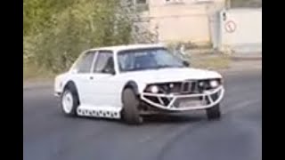 BMW Едет боком!