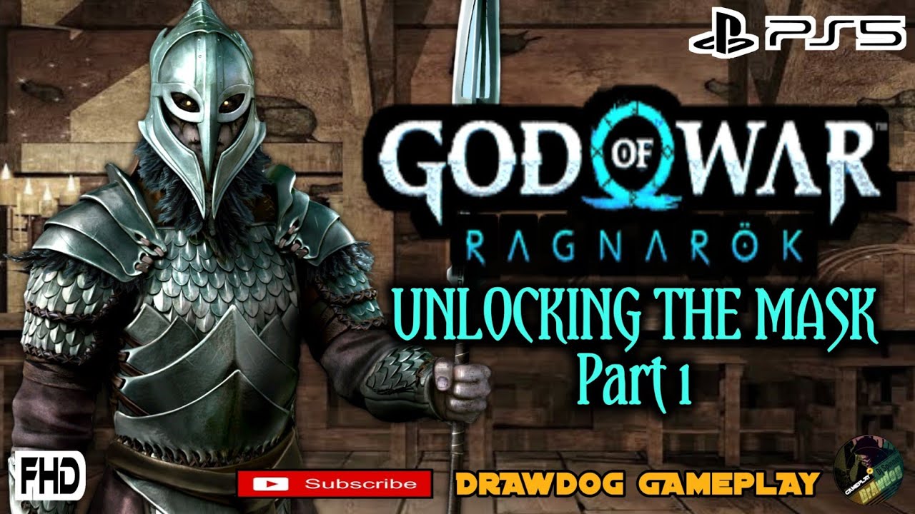 Mask Lower Ragnarok God of War Ragnarok | Unlocking the Mask Part 1 | Einherjar Heavy | PS5 ...