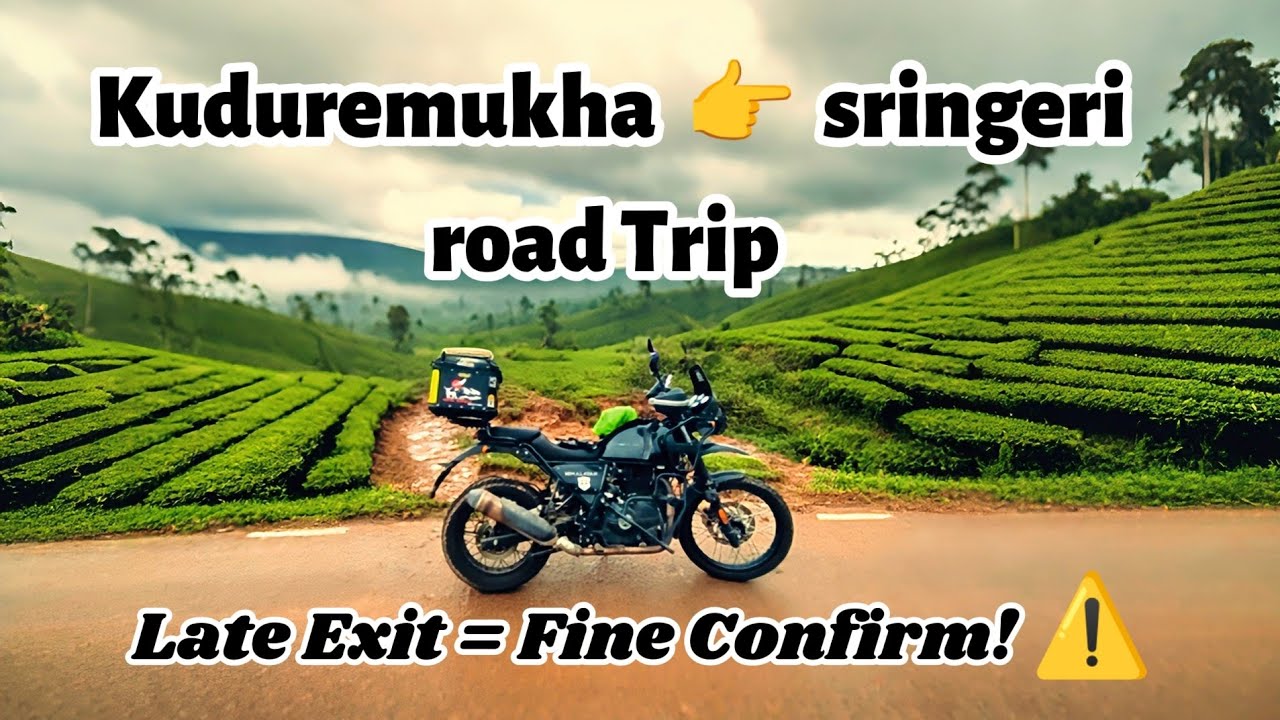 Lifetime ನಲ್ಲಿ ಒಮ್ಮೆ😍ಈ Route BIkE 🏍️Ride ಮಾಡ್ಬೇಕು 👉 KALASA → KUDREMUKH → SRINGER |ಕಣ್ಣಿಗೆ festival😅