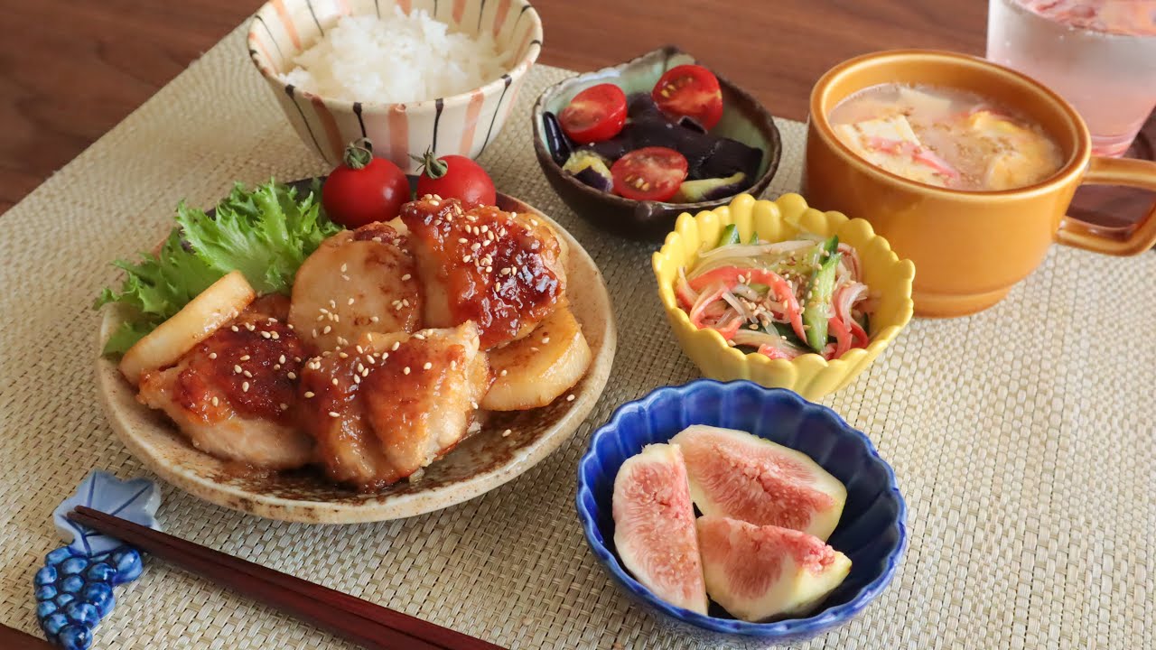 作り置きなし！30分で一汁三菜晩ごはん