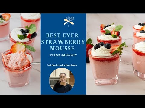 Video: Refreshing Strawberry Mousse