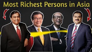 Top 10 Richest Person in Asia 2024