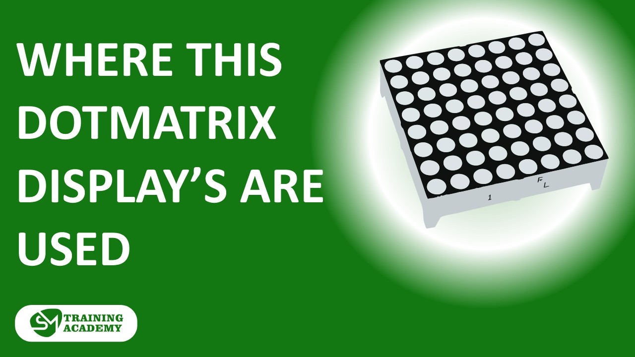 Где используются эти матричные дисплеи