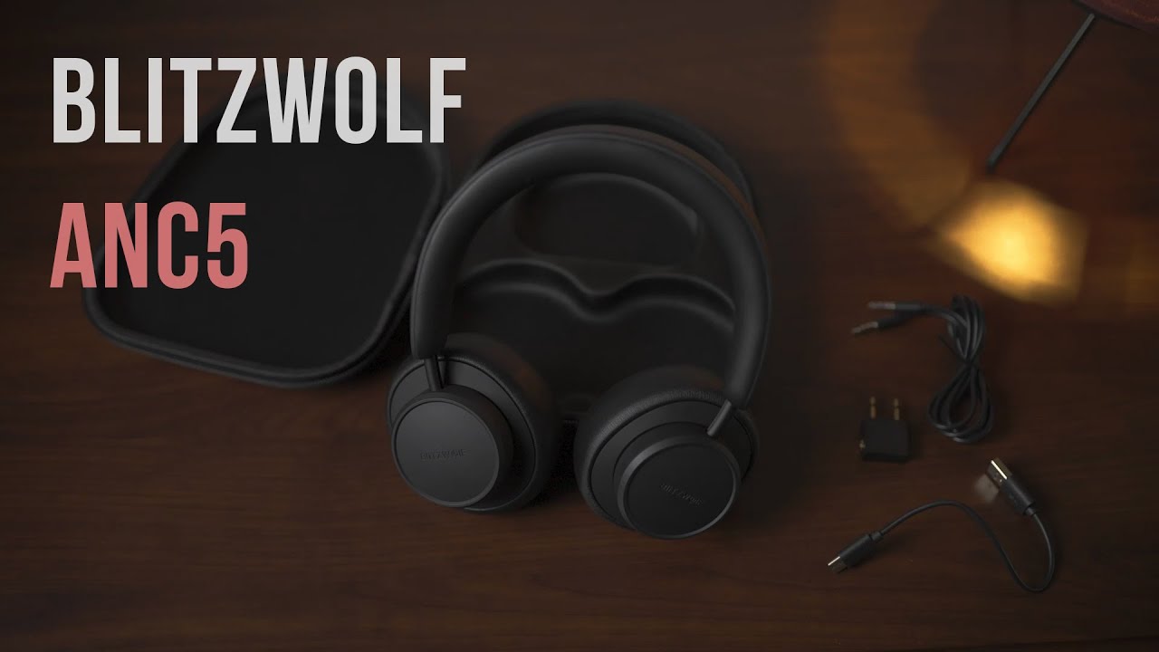 BLITZWOLF ANC5 BLUETOOTH WIRELESS HEADPHONES