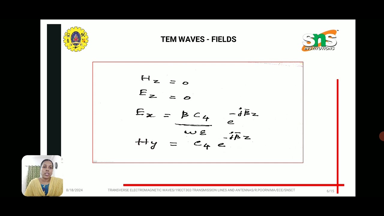 Transverse Electromagnetic waves