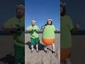 Balloon Popping Dance Challenge!しかのこのこのここしたんたんを巨大風船服の中で膨らませながら踊ってみた生歌編 #しかのこのこのここしたんたん #balloonpop