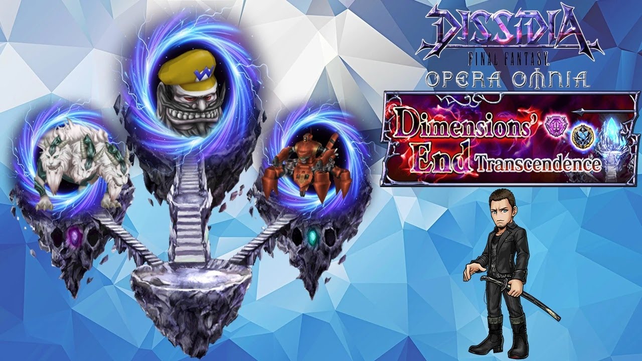[DFFOO GLOBAL] Dimensions' End : Transcendence Tier 13 Right Crucible SOLO. Immortal Cor onslaught!!