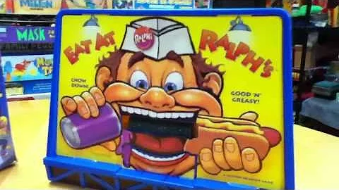 GROSS DISGUSTING "Eat at Ralph's" VOMITING Game Re...