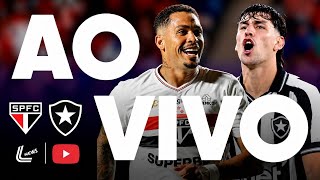 SÃO PAULO X BOTAFOGO JOGO AO VIVO DIRETO DO ESTÁDIO - BRASILEIRÃO 2026 - SÃO PAULO AO VIVO