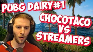 ChocoTaco vs Streamers | PUBG Moments #1