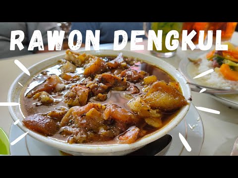 Rawon Dengkul (Rawon Nguling) Malang - YouTube