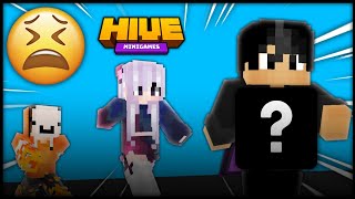 New Skin? Kena Kejar Ramai-Ramai, Bingung - The Hive Minigames Death Run Minecraft Malaysia