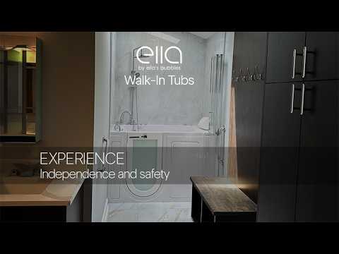 Why Homeowners Choose Ella’s Walk-In Tubs | Safety, Speed Drain & Spa Options