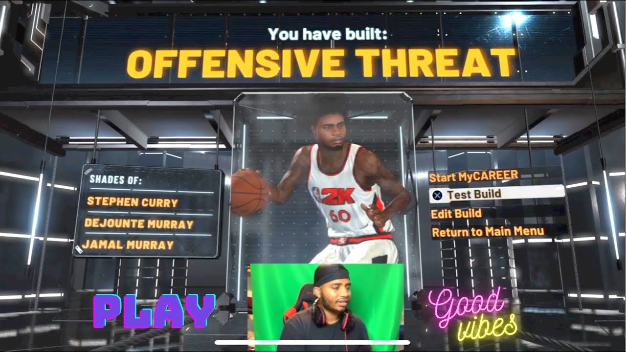BEST PG BUILD ON NBA2K22 CURRENT GEN “OFFENSIVE THREAT” ANIMATIONS