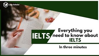 Complete IELTS test pattern in 3 minutes | IELTS PREP | LEAP SCHOLAR
